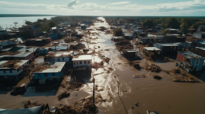 Temporal en Bahía Blanca: los estragos y destrozos que generó